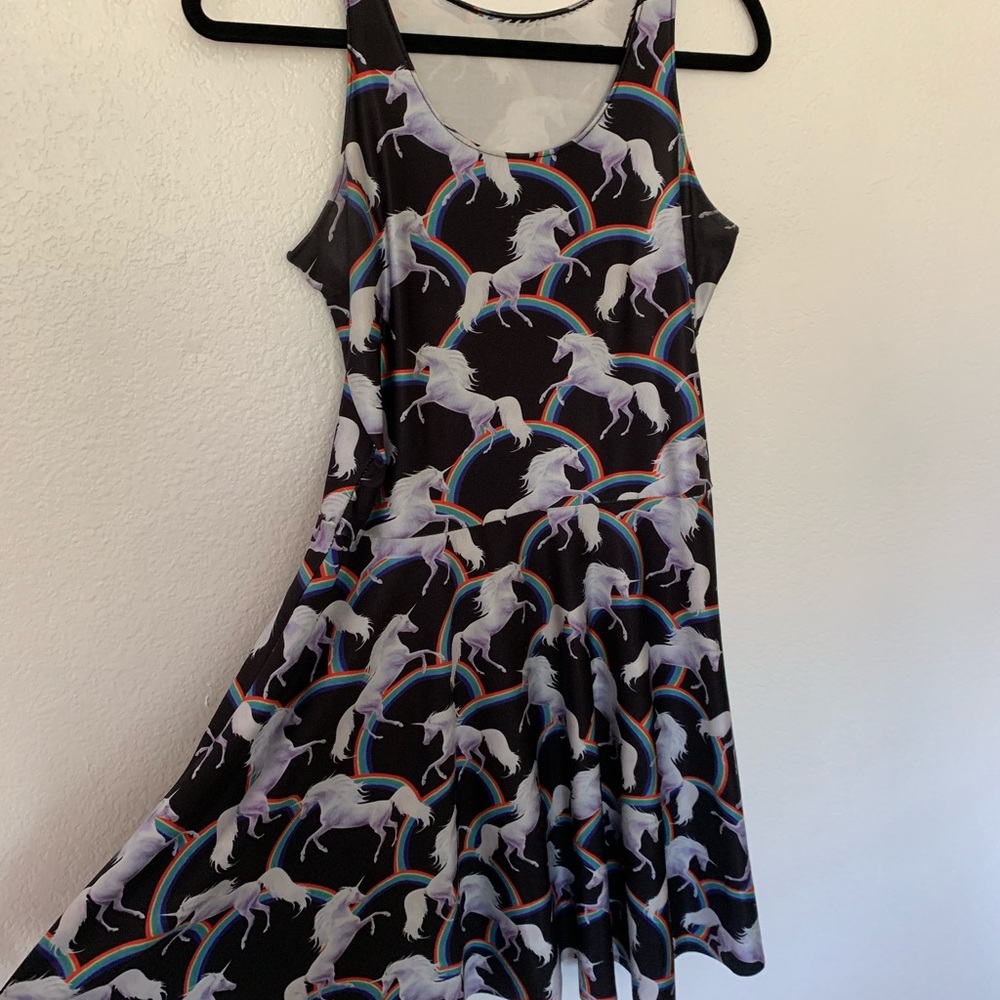 Unicorn skater dress